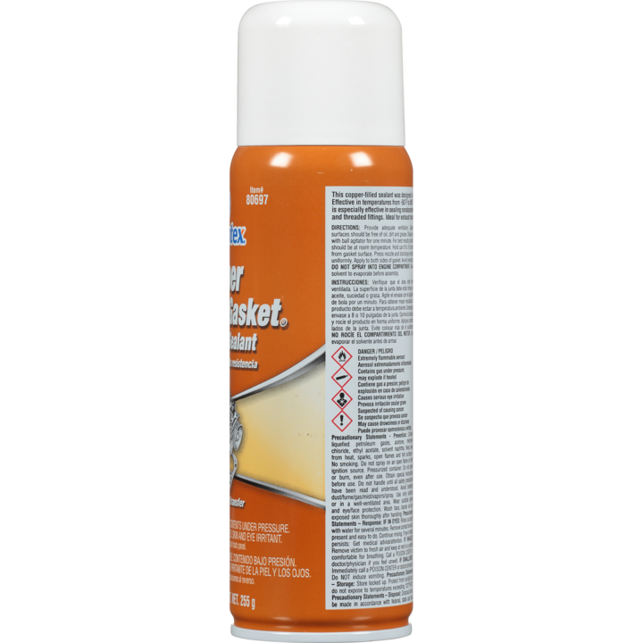 Permtx-Lockt Gasket Sealer, Spray-A-Gasket ®, Aerosol Spray Can, 12 Ounce, Single – 80697
