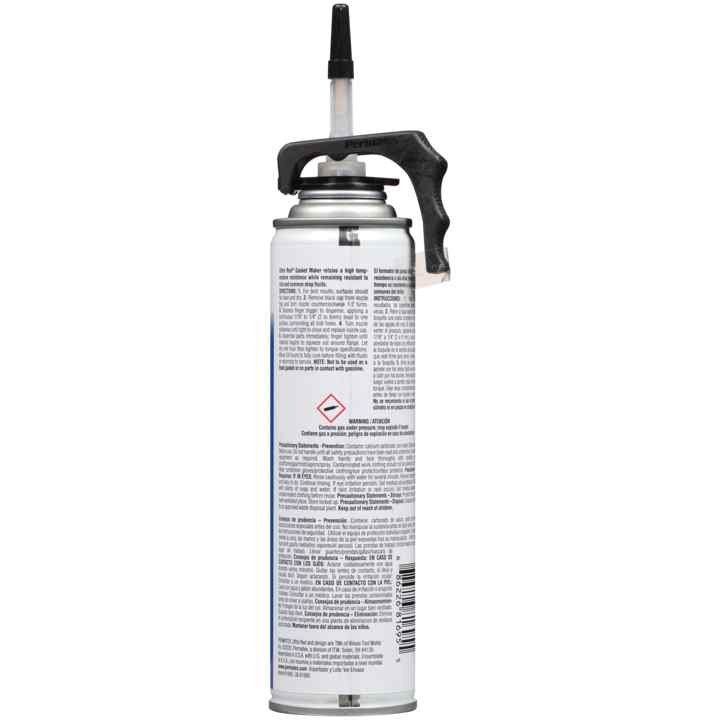Permtx-Lockt Gasket Maker, Ultra Red ®, Used for Adhesion and High Temperature Performance, 8 Ounce Power Bead – 81695
