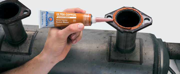 Permtx-Lockt Gasket Sealer, Ultra Copper ®, Squeeze Tube, 3 Ounce, Single – 81878