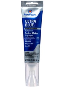 Permtx-Lockt Gasket Maker, Ultra Blue ®, Used as Gasket for Oil Pans/ Transmission Pans/ Valve Covers, 3.35 Ounce Tube – 82170