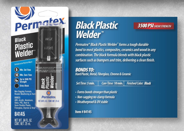 Permtx-Lockt Epoxy, Plastic Welder ™, 0.84 Ounce Syringe – 84145