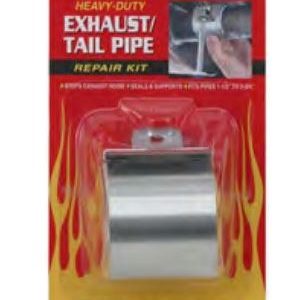 Permtx-Lockt Exhaust System Repair Kit, Use to Repair Leaking Exhaust/ Tailpipes from 1.5 Inch to 2.75 Inch Diameter, Clamp and Gasket – 90100