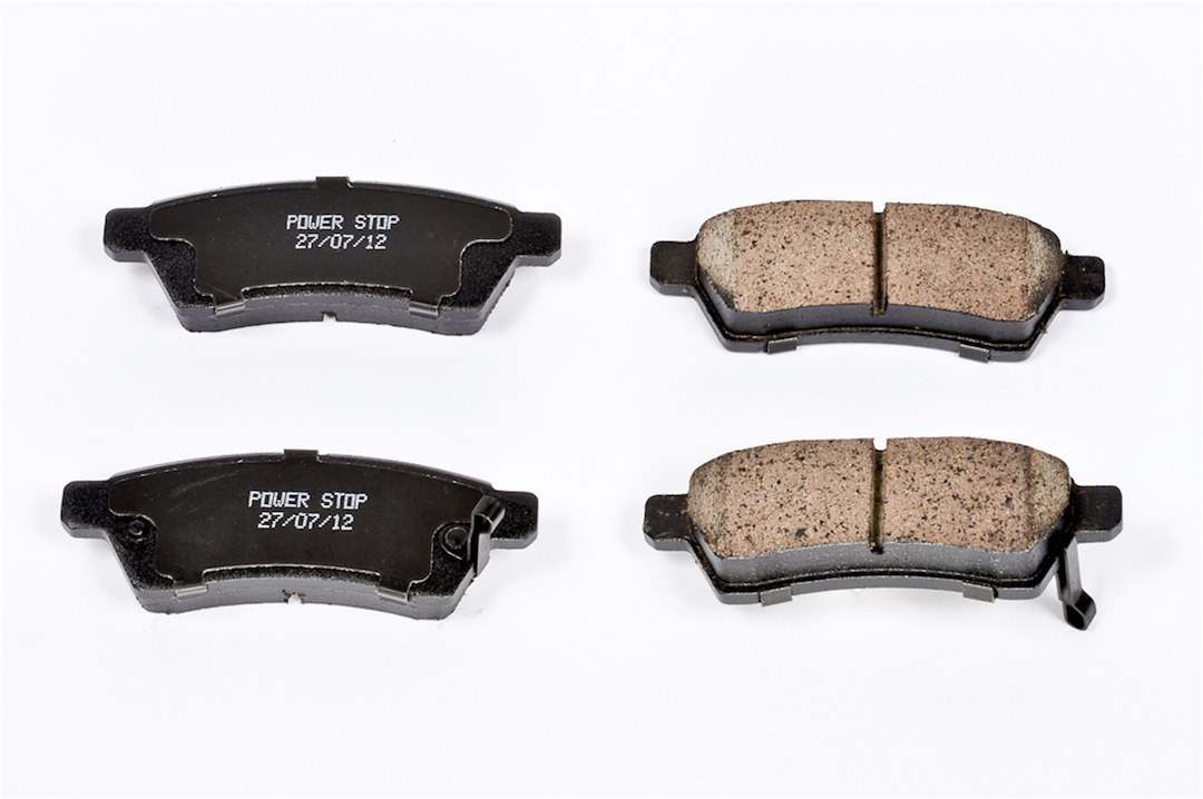 Power Stop Brake Pad, Evolution ™, Fmsi Number D1100, Carbon-Ceramic, Set of 4 – 16-1100