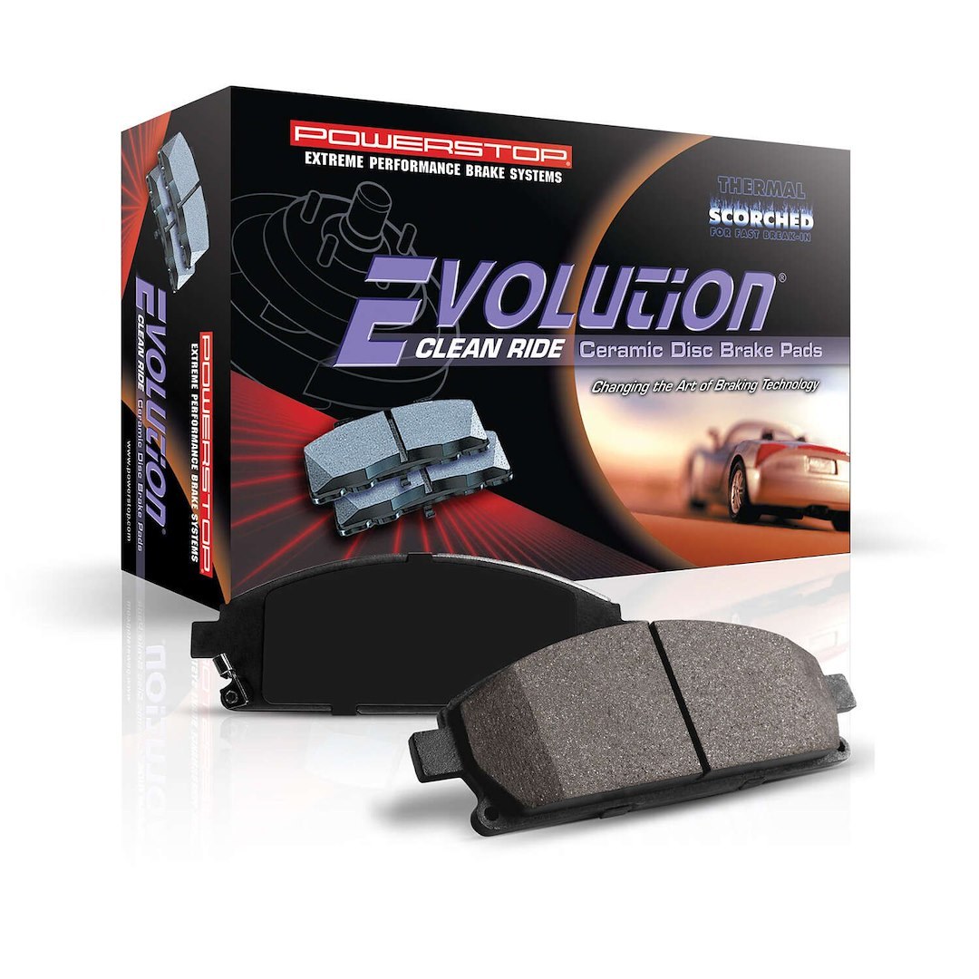 Power Stop Brake Pad, Z16 Evolution, Fmsi Number D2174, Ceramic, Set of 4 – 16-2174