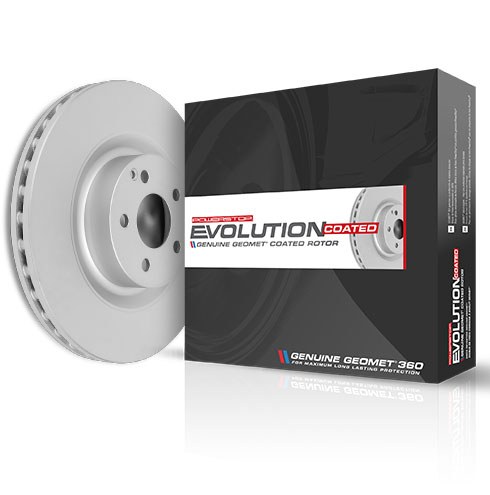 Power Stop Brake Rotor, Evolution Tru-Cast ™, Solid, Geomet® Coated, Single – AR8750EVC