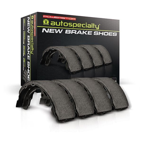 Power Stop Brake Shoe, Autospecialty, Semi-Metallic, Bonded – B1011L