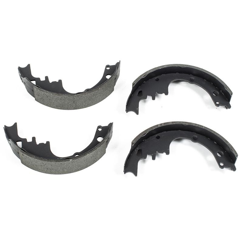 Power Stop Brake Shoe, Autospecialty, Semi-Metallic, Bonded – B245