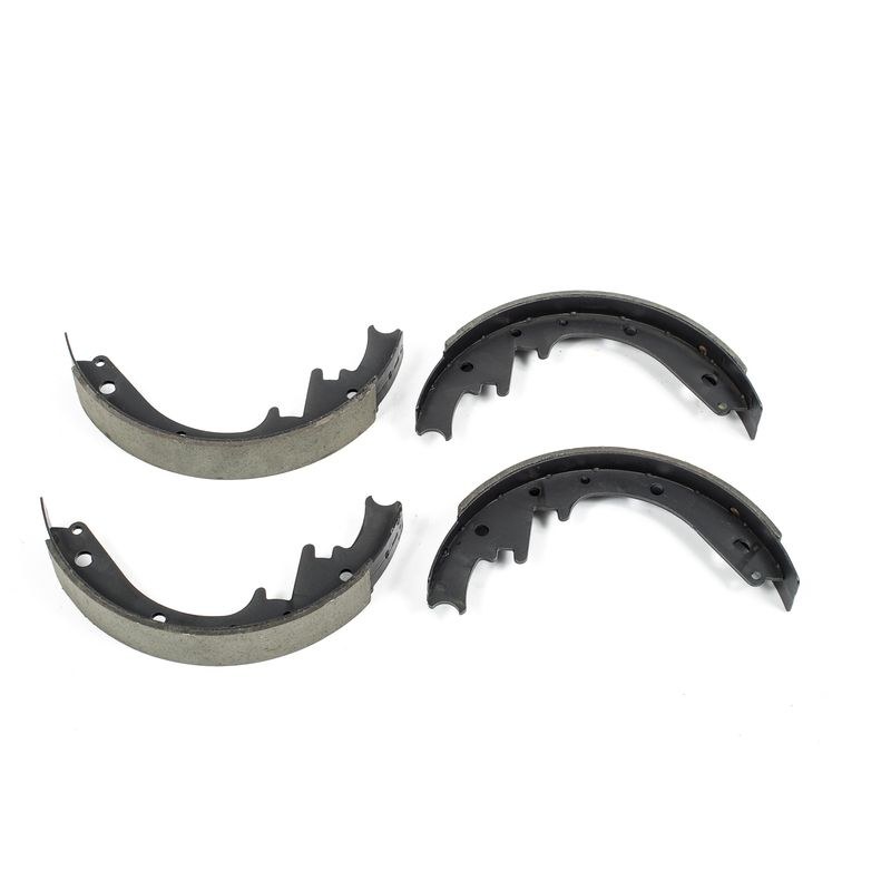 Power Stop Brake Shoe, Autospecialty, Semi-Metallic, Bonded – B55