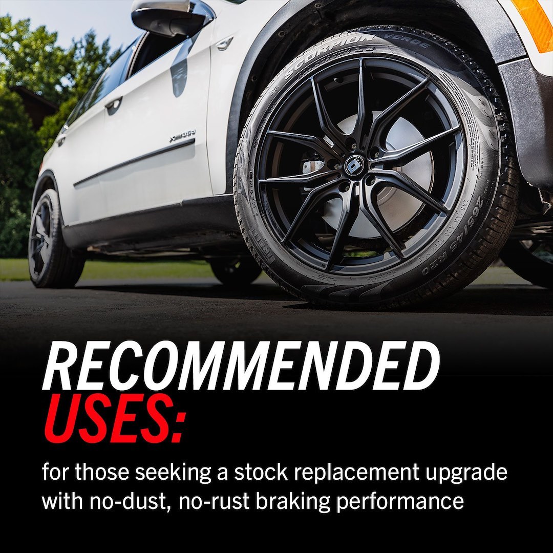 Power Stop Brake Kit, Z17 Evolution Geomet ®, Ceramic Brake Pads, 363.7 Millimeter Vented Front Rotor – CRK9177