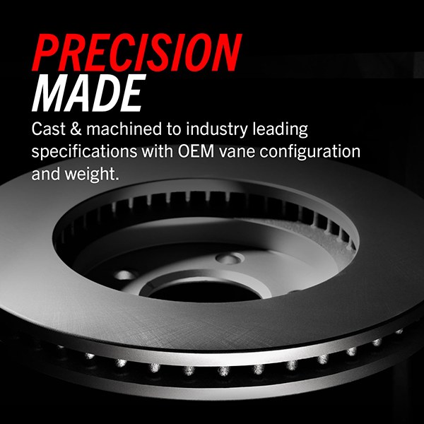 Power Stop Brake Rotor, Evolution Tru-Cast ™, Solid, Geomet® Coated, Single – JBR1165EVC
