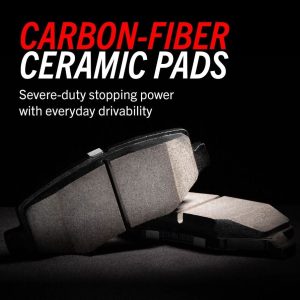 Power Stop Brake Kit, Z23 Evolution Sport, Carbon-Fiber Ceramic Brake Pads – K7175