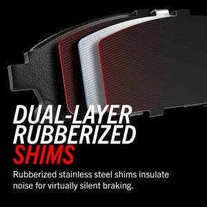 Power Stop Brake Kit, Z23 Evolution Sport, Carbon-Fiber Ceramic Brake Pads – K7175