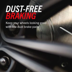 Power Stop Brake Kit, Z23 Evolution Sport, Carbon-Fiber Ceramic Brake Pads, 12.98 Inch Rear Solid Zinc Plated Drilled and Slotted Rotor – K7727
