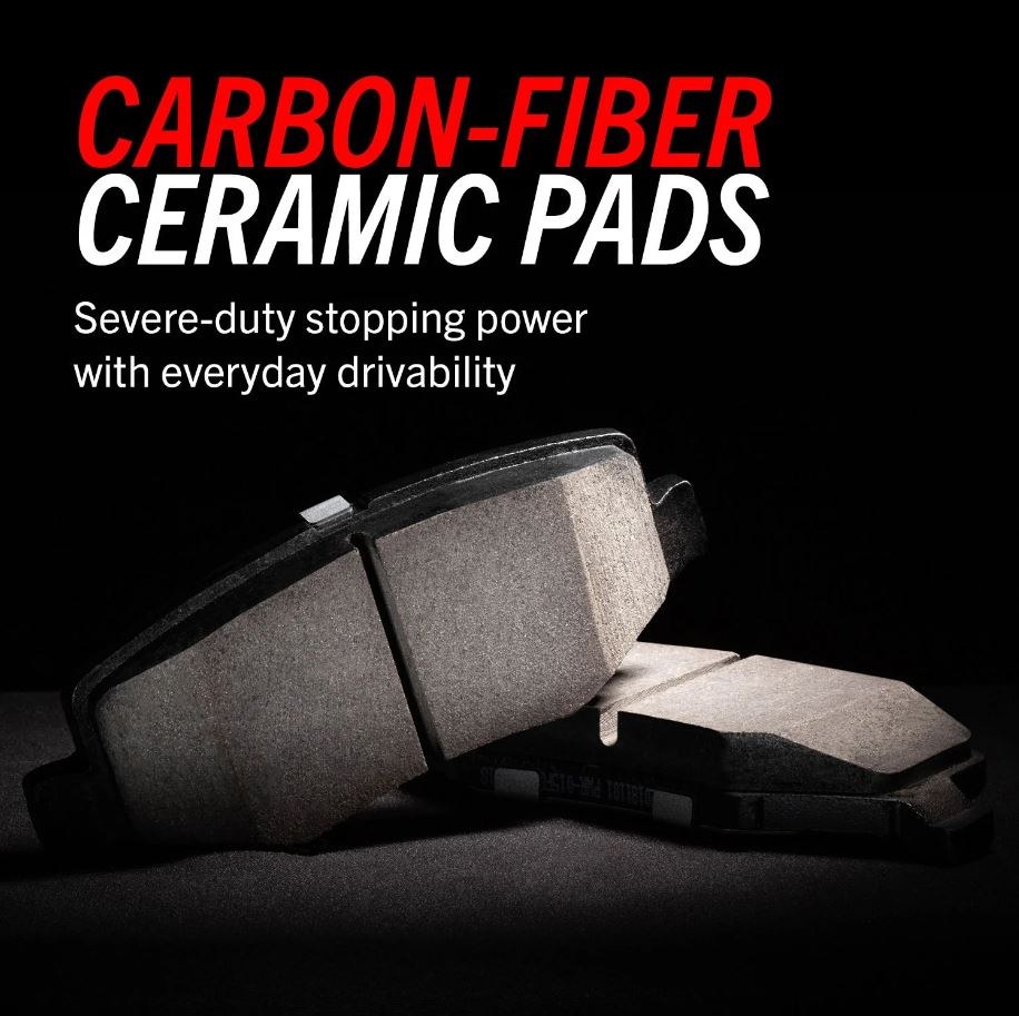 Power Stop Brake Kit, Z23 Evolution Sport, Carbon-Fiber Ceramic Brake Pads – K8520