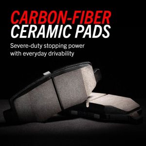 Power Stop Brake Kit, Z23 Evolution Sport, Carbon Fiber Ceramic Brake Pads – K8694