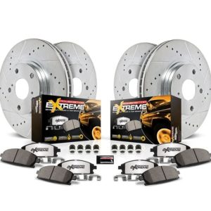 Power Stop Brake Kit, Z36 Truck & Tow, Carbon-Fiber Ceramic Brake Pads – K8939-36