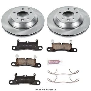 Power Stop Brake Kit, Autospecialty ® Daily Driver, Ceramic Brake Pads, 13 Inch OE Replacement Rotor, With Rotor/ Brake Pad/ Hardware – KOE5979