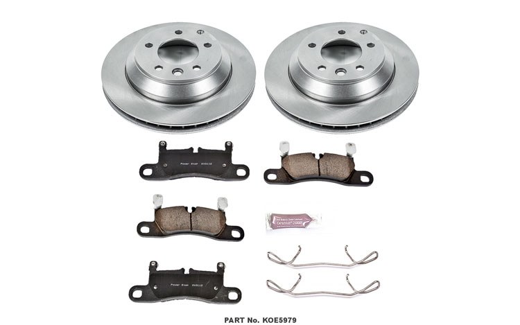 Power Stop Brake Kit, Autospecialty ® Daily Driver, Ceramic Brake Pads, 13 Inch OE Replacement Rotor, With Rotor/ Brake Pad/ Hardware – KOE5979