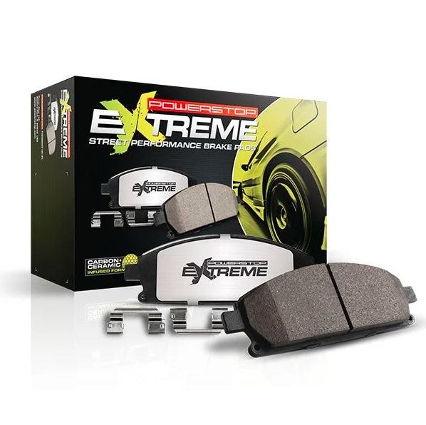 Power Stop Brake Pad, Z26 Extreme, Fmsi Number D1053, Carbon Fiber Ceramic, Set of 4 – Z26-1053