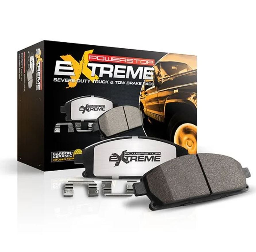 Power Stop Brake Pad, Z36 Extreme, Fmsi Number D1335, Carbon Fiber Ceramic, Set of 4 – Z36-1335