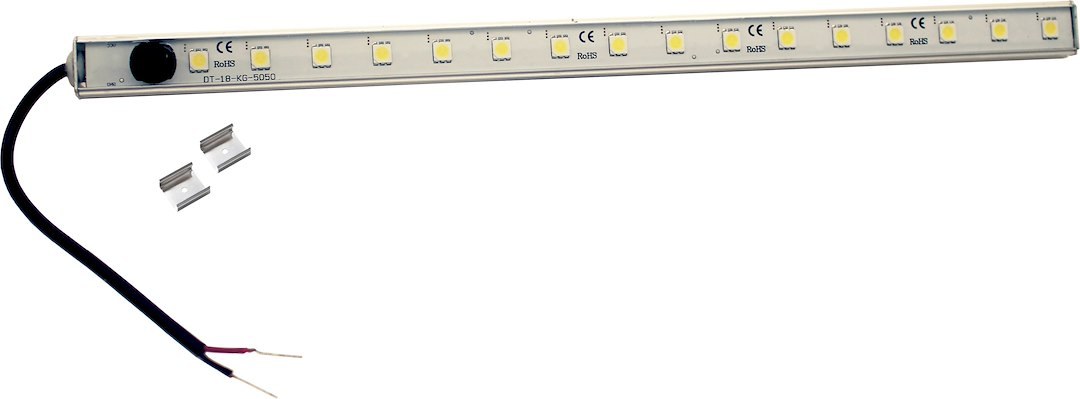 Phoenix USA Rope Light, LED Strip, 35.6 Inch Length X 5/8 Inch Width, Snap-Fit Mount, With (2) Mounting Brackets and On-Off Switch – PLSL36