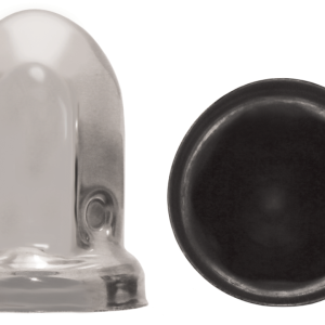 Phoenix USA Wheel Simulator Lug Nut Cover, Fits 33 Millimeters X 2-9/16 Inch Phoenix Wheel Simulators, Polished, Stainless Steel, Single – SP33