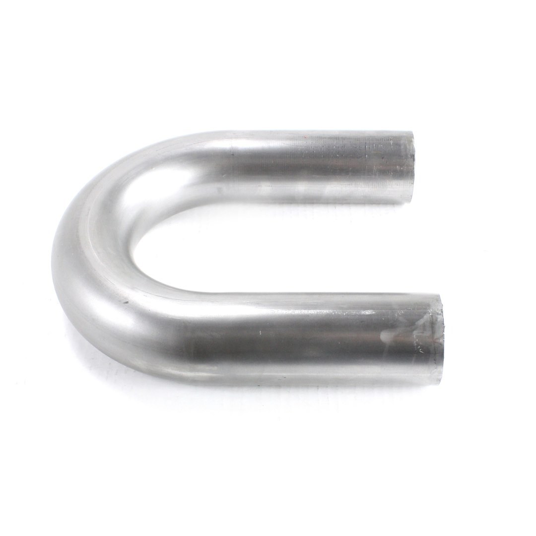 Patriot Exh Exhaust Pipe – Bend 180 Degree, 2-1/4 Inch Diameter, Mild Steel, 4 Inch Bend Radius, 6 Inch Leg Lengths – H7050