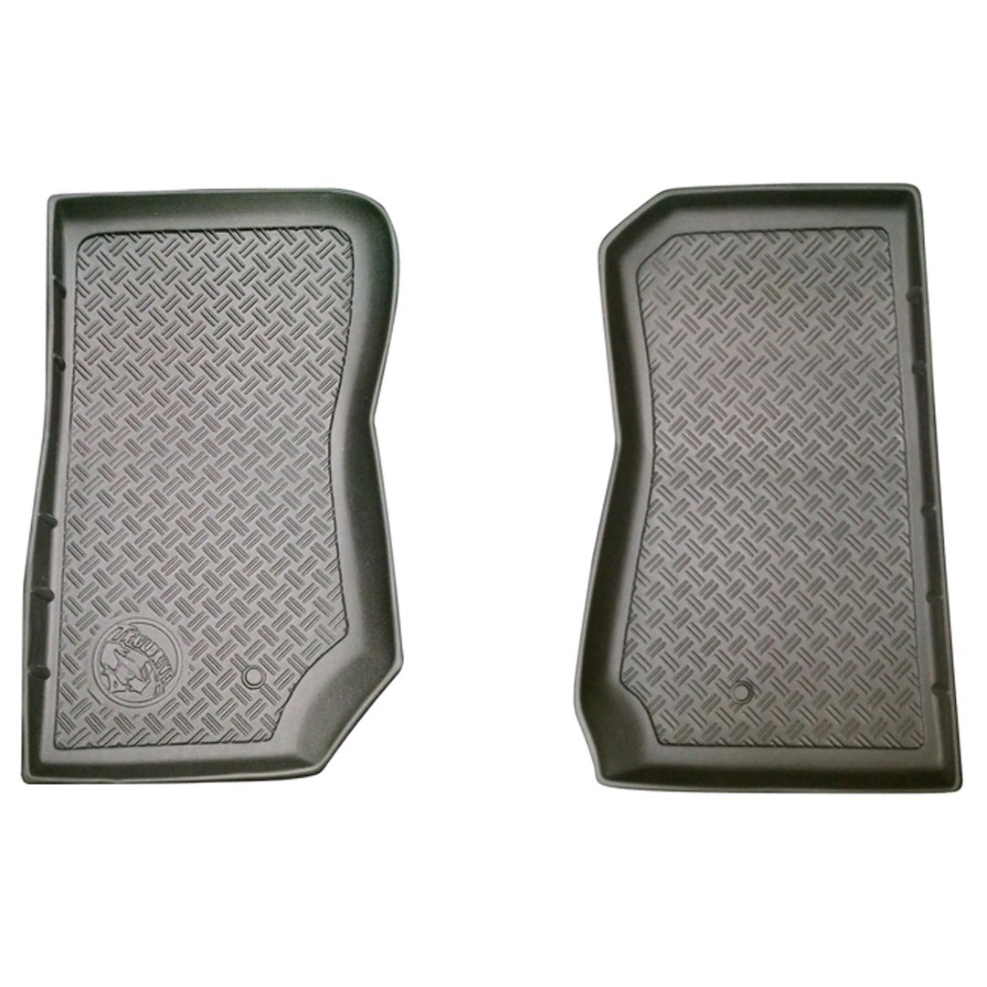 Paramount Floor Liner, Traildriver ®, Molded Fit, Tread Pattern, Black, Set of 3 – 15104B