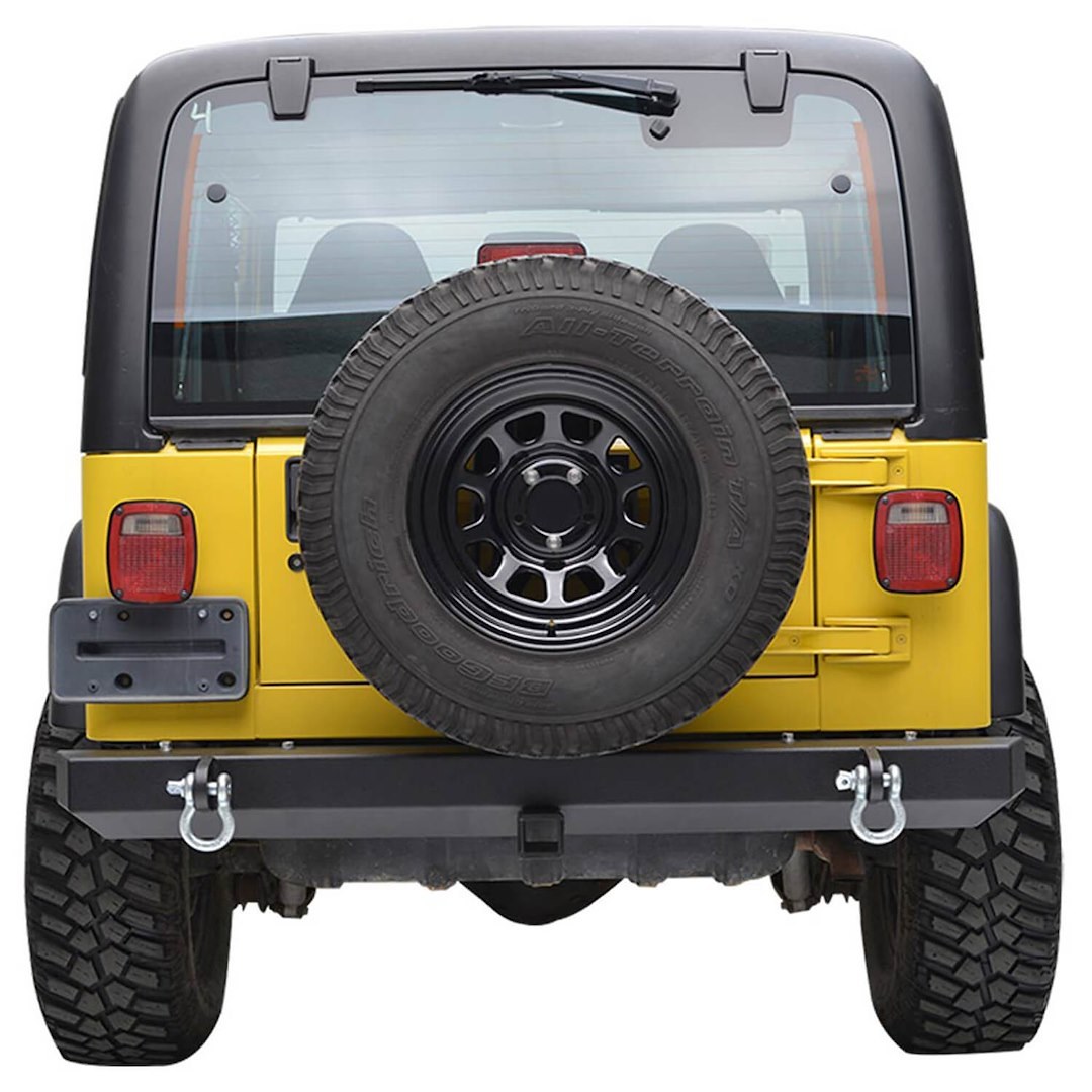 Paramount Bumper, Classic Series., One Piece Design, Direct-Fit, Mounting Hardware Included, Without Tow Hook Mounts/ with D-Rings – 51-0008