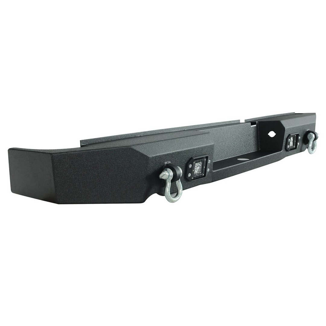 Paramount Bumper, One Piece Design, Direct-Fit, Mounting Hardware Included, Without Tow Hook Mounts/ with D-Rings, Without Hitch Receiver – 57-0205