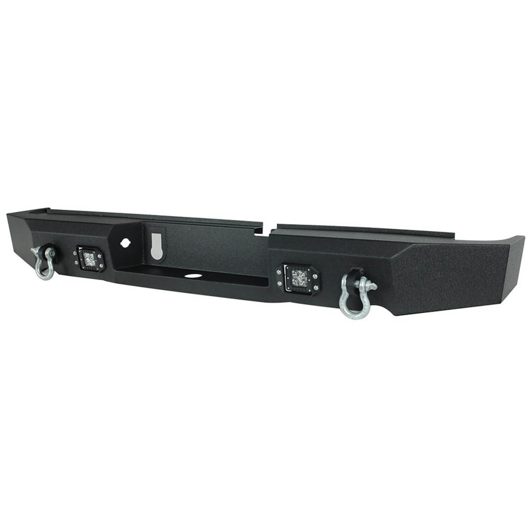 Paramount Bumper, One Piece Design, Direct-Fit, Mounting Hardware Included, Without Tow Hook Mounts/ with D-Rings, Without Hitch Receiver – 57-0205