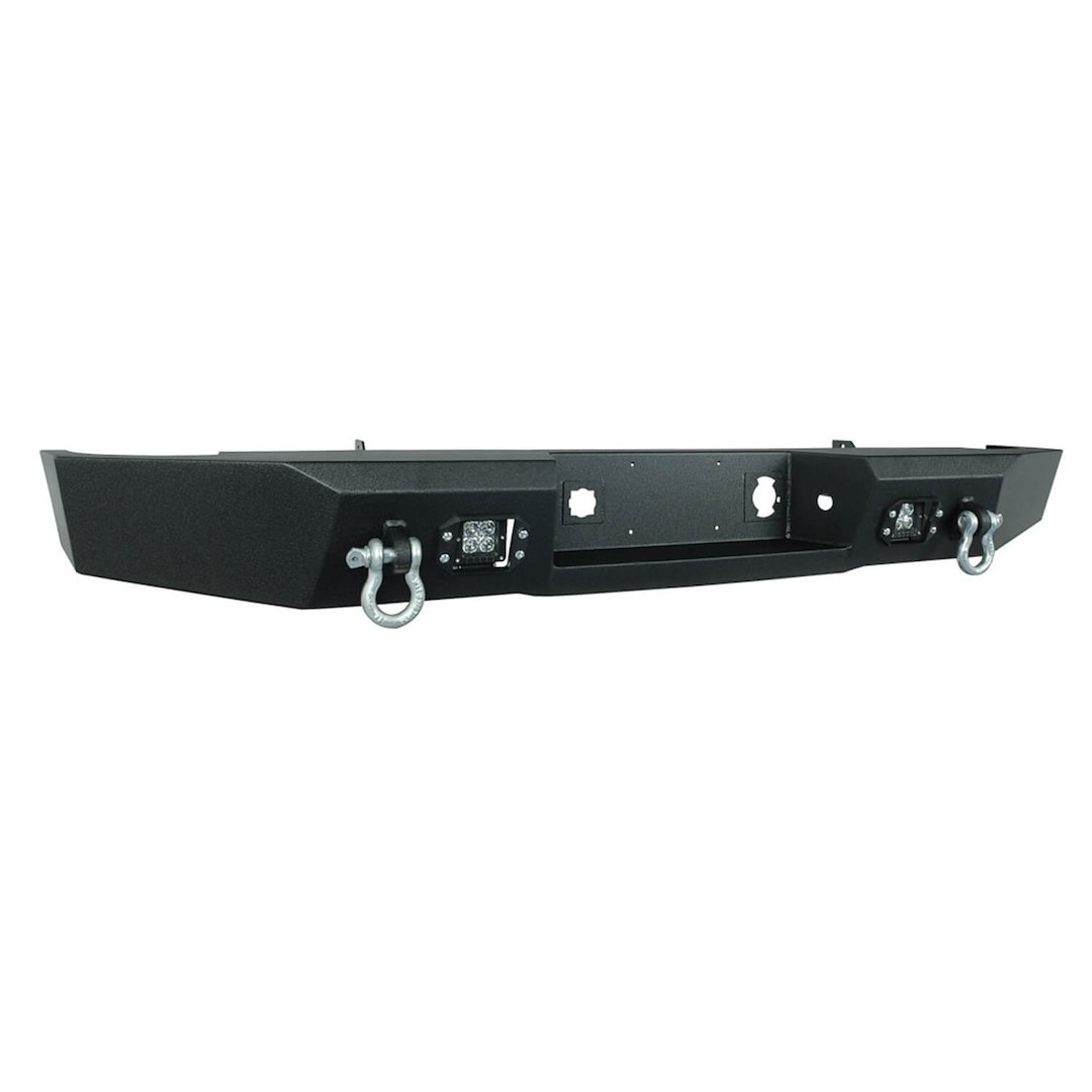 Paramount Bumper, One Piece Design, Direct-Fit, Mounting Hardware Included, Without Tow Hook Mounts/ with D-Rings, Without Hitch Receiver – 57-0309