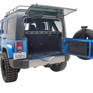 Paramount Cargo Carrier, Rack Style, Compatible with Paramount Cargo Area, Rear Opening, Black – 81-10103