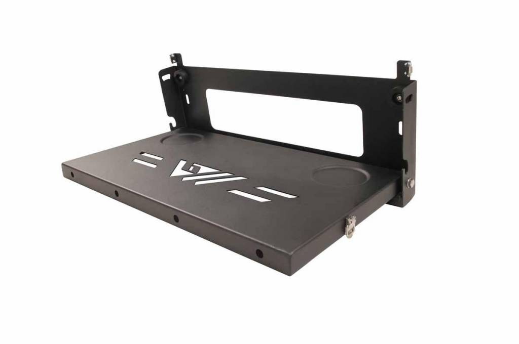 Paramount Tailgate Table, Bolt-On Mount, Folding, Powder Coated, Black, Steel – 81-10105