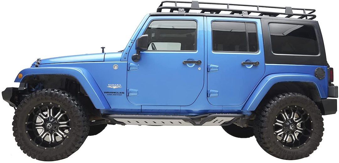 Paramount Rocker Panel, Bolt-On, 42 Millimeter Tri-Tube, Steel, Textured Powder Coated – 81-10600