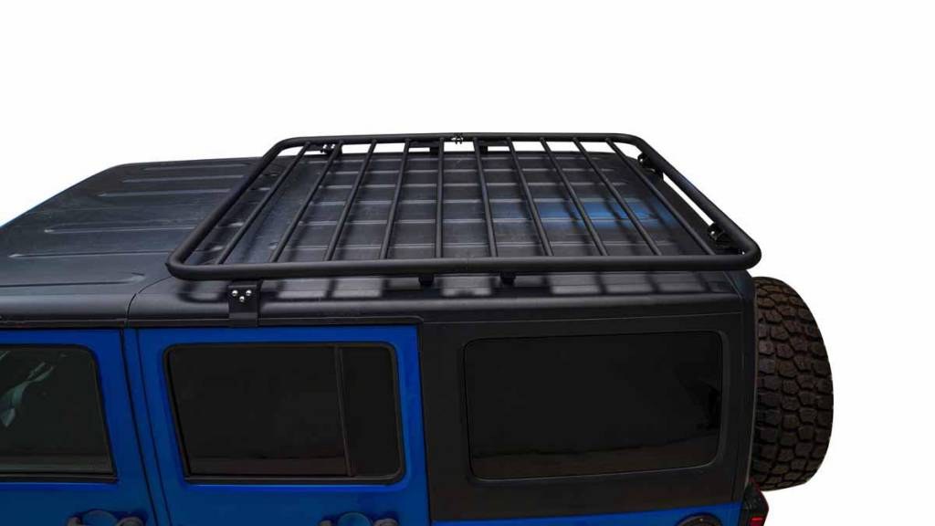 Paramount Roof Rack, Textured Powder Coated, Black, Steel, Single – 81-10802
