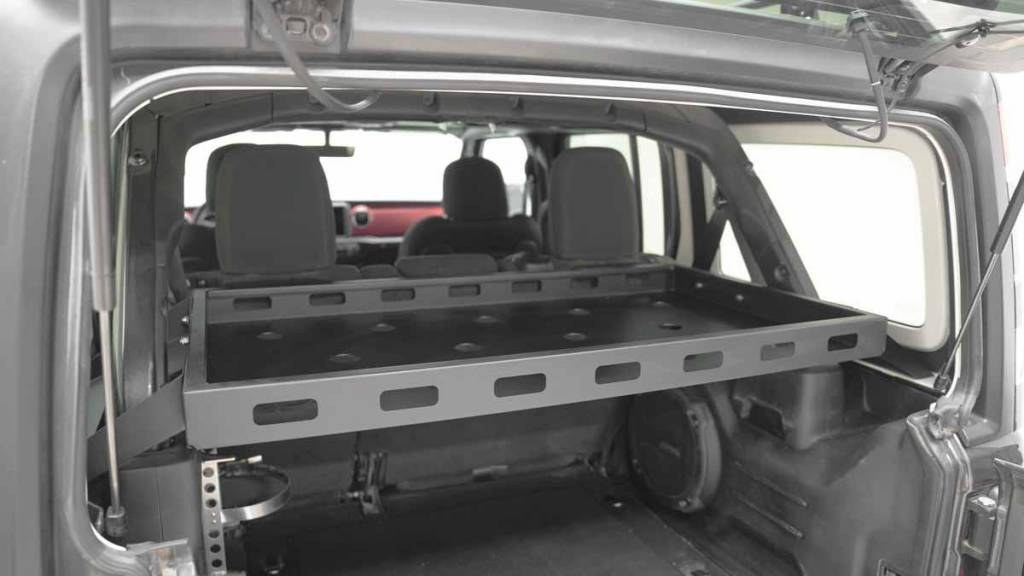 Paramount Cargo Carrier, Rack Style, Compatible with Paramount Cargo Area, Rear Opening, Black – 81-20103