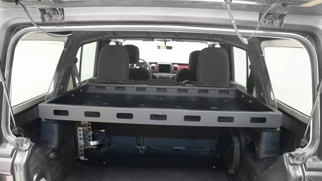 Paramount Cargo Carrier, Rack Style, Compatible with Paramount Cargo Area, Rear Opening, Black – 81-20103