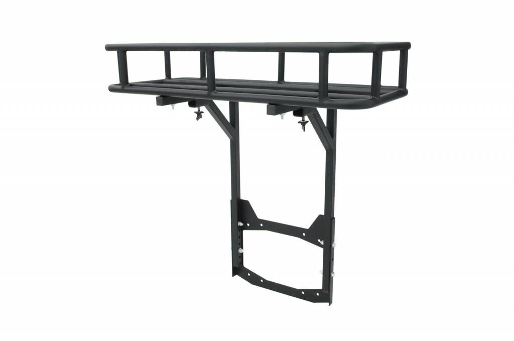 Paramount Cargo Carrier, Basket Style, Compatible with Paramount OE Tailgate, Black – 81-20111