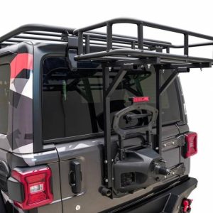 Paramount Cargo Carrier, Basket Style, Compatible with Paramount OE Tailgate, Black – 81-20111