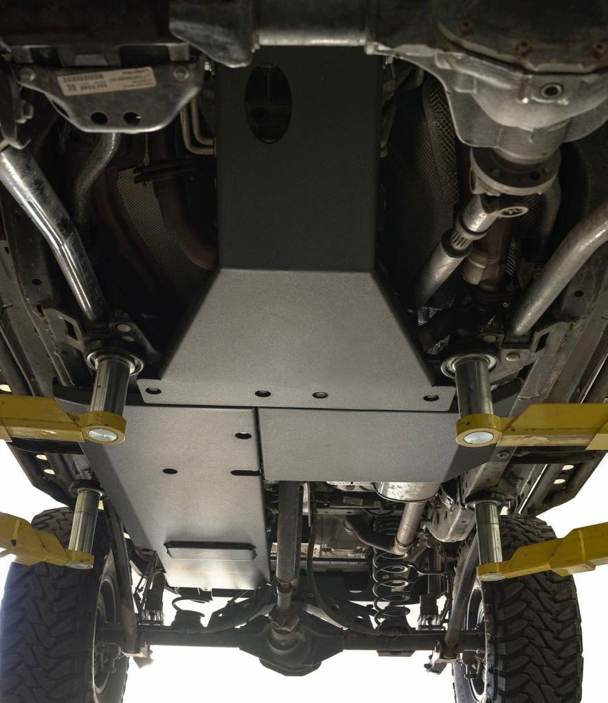 Paramount Skid Plate, Engine and Transmission Pan Protection, Textured Powder Coated, Black, Steel – 81-25701A