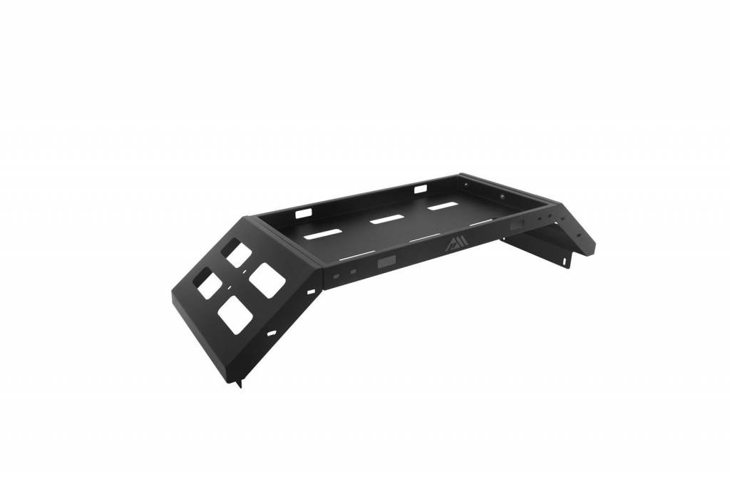 Paramount Bed Cargo Rack, Bolt-On, Powder Coated, Black, Steel, 38-1/4 Inch X 20-1/2 Inch Rack Space – 91-60200