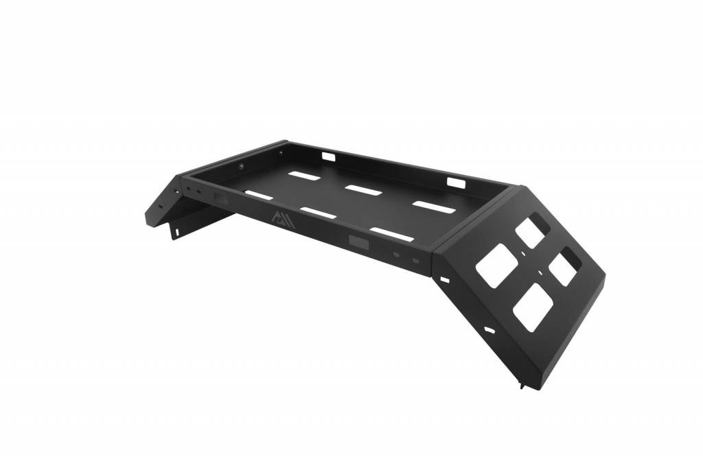 Paramount Bed Cargo Rack, Bolt-On, Powder Coated, Black, Steel, 38-1/4 Inch X 20-1/2 Inch Rack Space – 91-60200