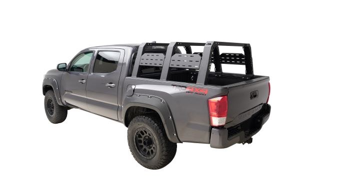 Paramount Bed Cargo Rack, Adventure, Bolt-On, Textured Powder Coated, Black, Adjustable Height – 91-65202