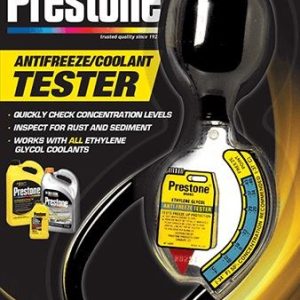 Prestone Coolant Tester, Used to Provide a Quick and Easy Method to Safely Collect a Sample and Measure Coolant Concentration – AF1420-6
