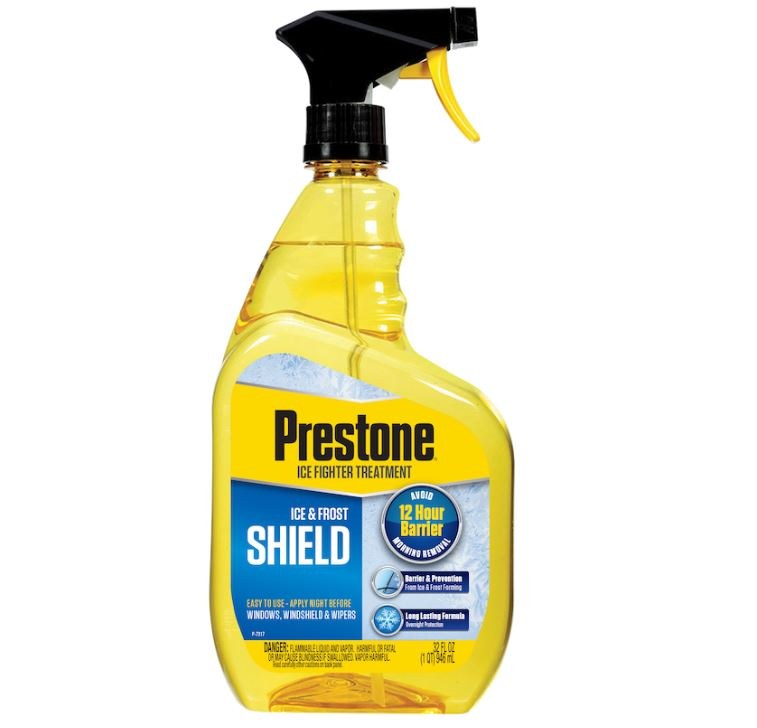 Prestone Glass Cleaner, Interior/ Exterior Use, 32 Ounce Spray Bottle, Pack of 6 – AS246