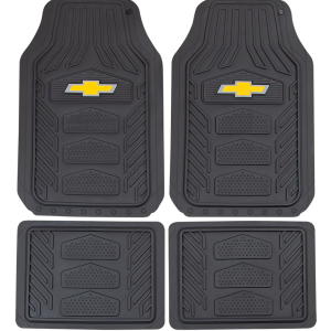 Plasticolor Floor Mat, Weatherpro, Trim-To-Fit, Front 27 Inch Length X 18 Inch Width/ Rear 12-1/2 Inch Length X 18 Inch Width – 001664R03