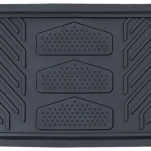 Plasticolor Floor Mat, Weatherpro, Black, Universal 27 Inch Length X 18 Inch Width, Dodge Logo – 001666R01