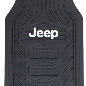 Plasticolor Floor Mat, Weatherpro, Trim-To-Fit, Front 27 Inch Length X 18 Inch Width/ Rear 12-1/2 Inch Length X 18 Inch Width – 001668R01