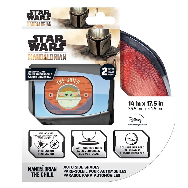 Plasticolor Window Shade, Star Wars, Side Window Shade, Manual, Desert, Mount with Suction Cups – 003838R01